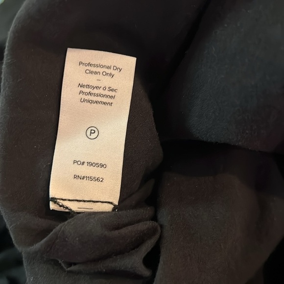 Cinq a Sept Black Rouched Tiered Silk Cotton Blend Maxi Dress Size 8 - Picture 9 of 9